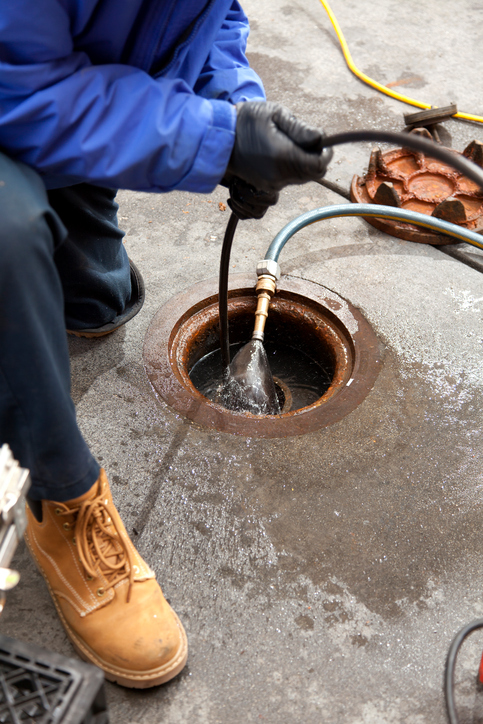 Sewer Line Cleaning by NC Green Plumbing & Rooter LLC