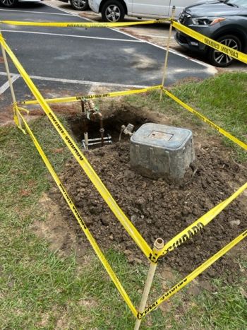 Sewer line cleaning in Fuquay Varina by NC Green Plumbing & Rooter LLC